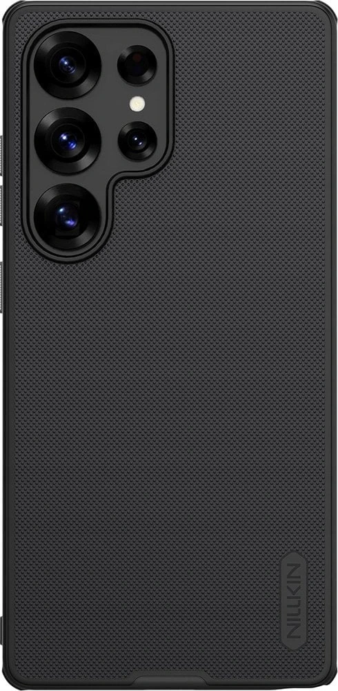 Nillkin Super Frosted Shield Pro Magnetic Case Samsung S25 Ultra su MagSafe – dėklas telefonui juodos spalvos