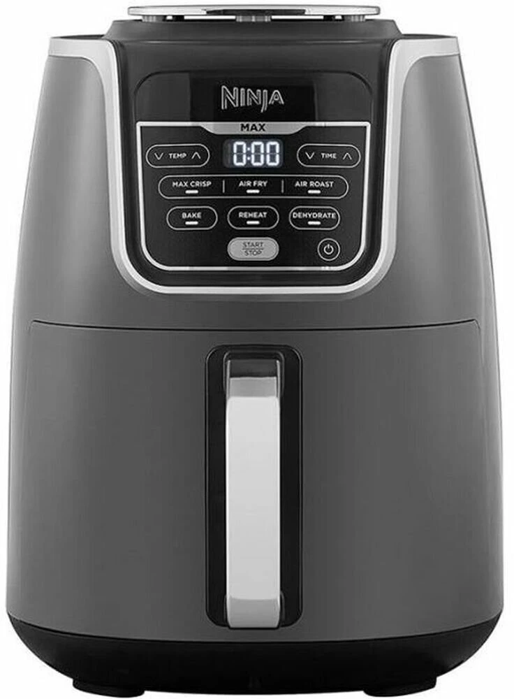 Karšto oro gruzdintuvė Ninja AF160, 1750 W, 5.2 L, pilkos spalvos