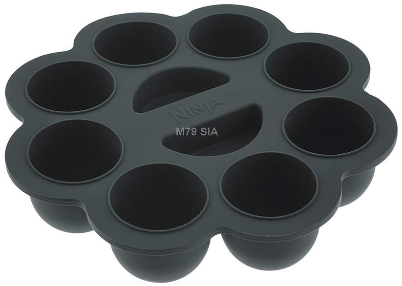 Ninja Foodi juoda Forma mini do pieczenia su silikonu