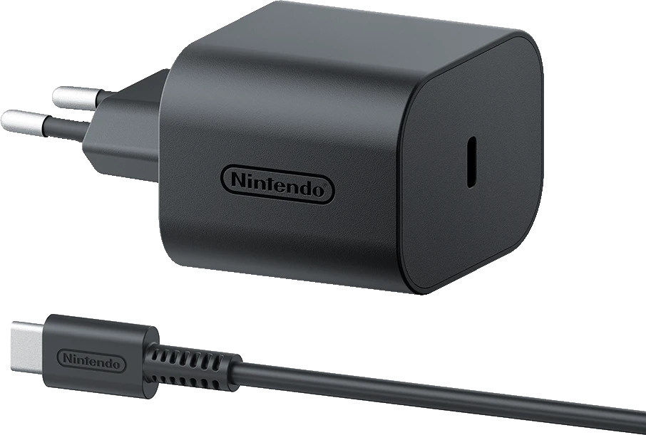 „Nintendo Switch 2“ kintamosios srovės adapteriai
