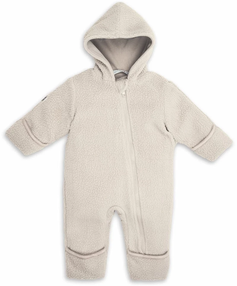 NISSENS Lodger Skier Teddy jumpsuit 0-3 months. size 62. Birch SKT 599_0-3