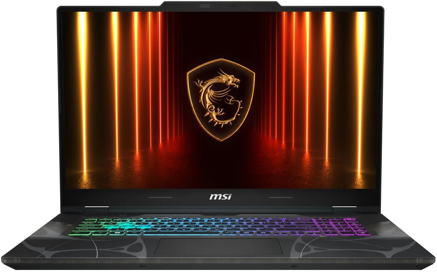 Nešiojamas kompiuteris MSI CPU AMD RyzenT 7 260 3.8 GHz 17.3 " 1920 x 1080 pikselių RAM 16 GB DDR5-SDRAM SSD 1000 GB Diskrečioji grafika NVIDIA GeForce RTX 5050 8 GB Integruota grafika Taip Skaitmeninė klaviatūra Taip Įdiegta OS Windows 11 Home Spalva Juoda Svoris 2.4kg 5600 MHz CYBORGA17AIB2HWEKG017NL