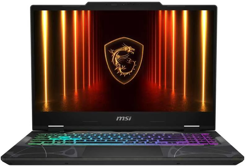 Nešiojamas kompiuteris MSI Cyborg A15 AI B2HWFKG CPU AMD RyzenT 7 260 3.8 GHz 15.6 " 1920 x 1080 pikselių RAM 16 GB DDR5-SDRAM SSD 512 GB Discrete graphics NVIDIA GeForce RTX 5060 8 GB On-board graphics Yes Numeric keypad Yes OS installed Windows 11 Home Colour Juodas Weight 2.1kg 5600 MHz CYBORGA15AIB2HWFKG-215NL