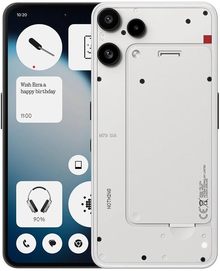 NOTHING Phone (3a) Lite 5G 8/128GB White