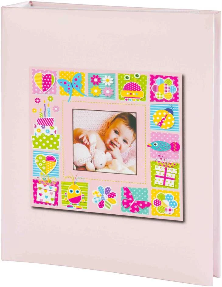 Nuotraukų rėmelis Poldom Albumas MM 10x15/200 Baby, rožinė