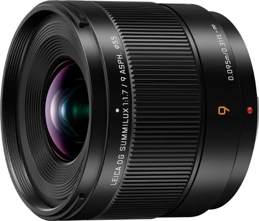 Objektyvas Panasonic Leica DG SUMMILUX 9mm f/1.7 ASPH baltas dėžutė