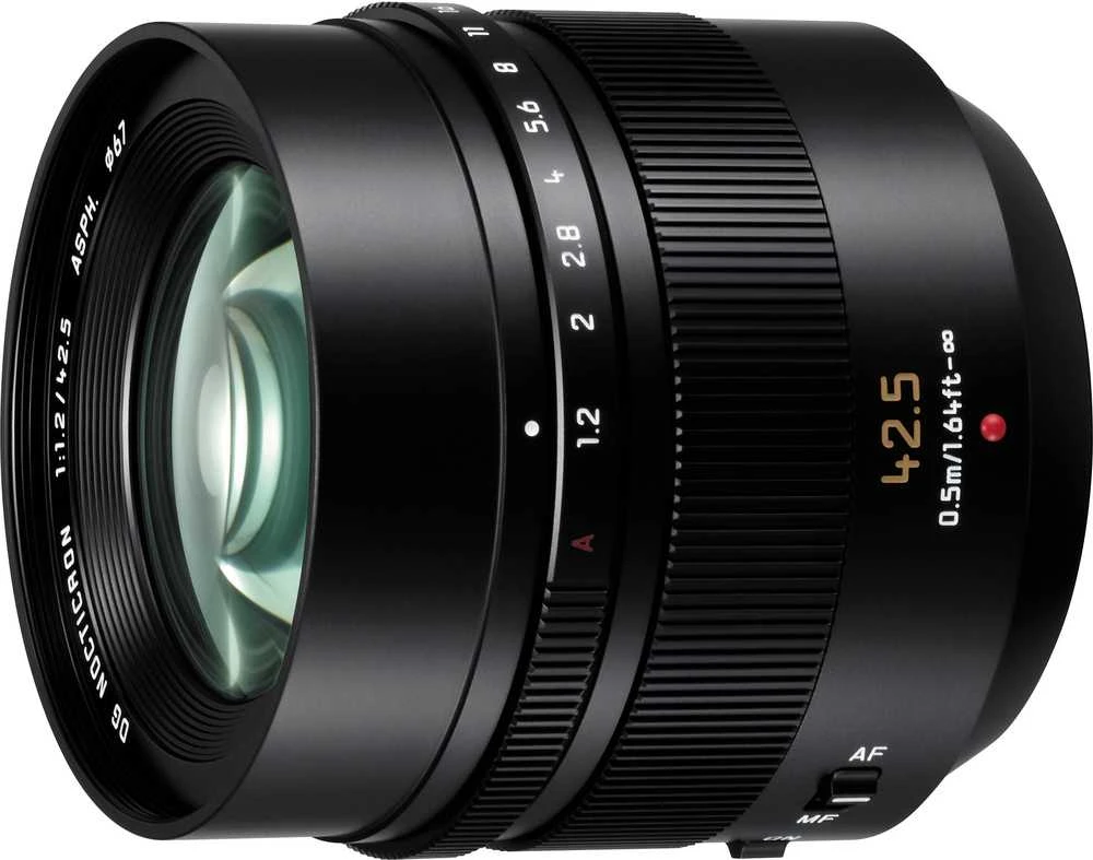 Objektyvas Panasonic LEICA DG NOCTICRON 42.5mm / F1.2 ASPH. / POWER O.I.S. (H-NS043)