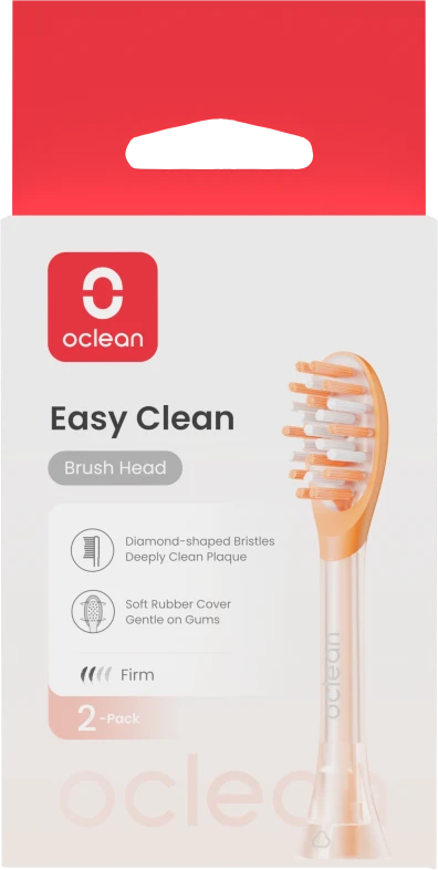 Oclean Šepetėlio galvutė Ease 2 pcs P1K2 Oranžinis