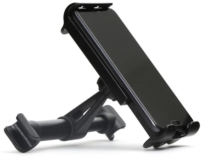 Automobilinis universalus telefono laikiklis OMEGA (4.7"-10.1") tvirtinamas ant sėdynių atlošų