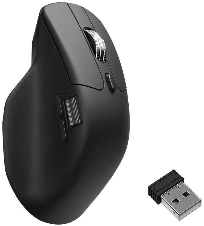 Belaidė kompiuterio pelė Keychron M6 8K (M6S-A23 All Silent Micro Switch) | 8000Hz | Juoda