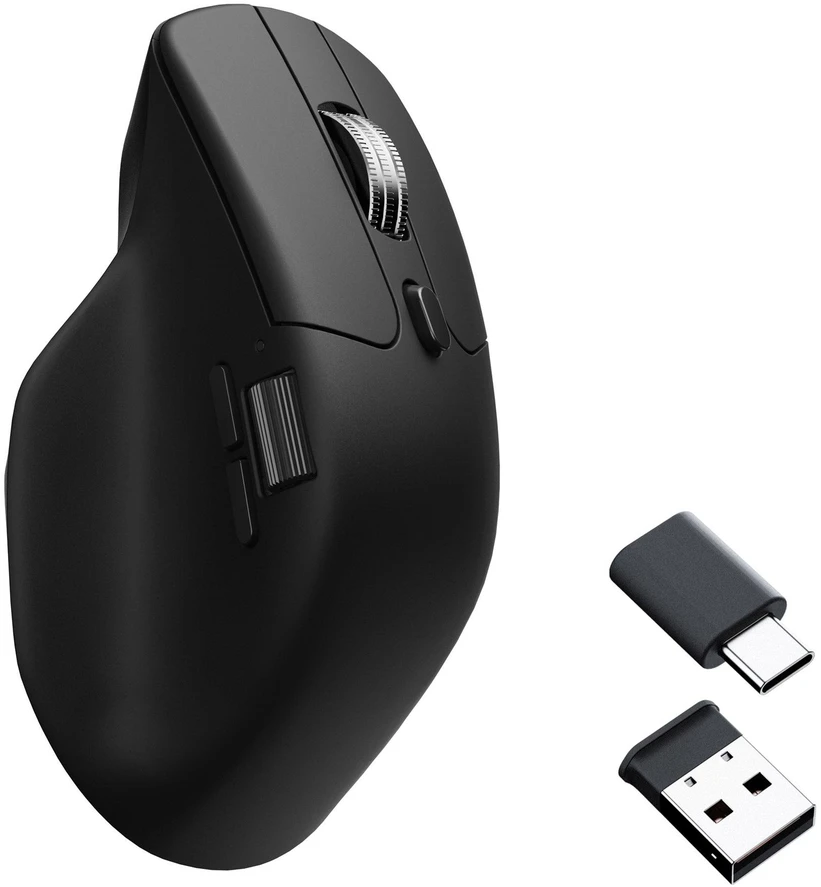 Optinė pelė su USB jungtimi belaidė M6/Juodas M6S-A72 KEYCHRON
