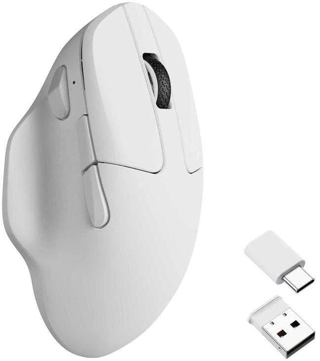 Keychron M7 Wireless (M7-A3) 1000Hz Baltas (Balta) Belaidė Žaidimų Pelė