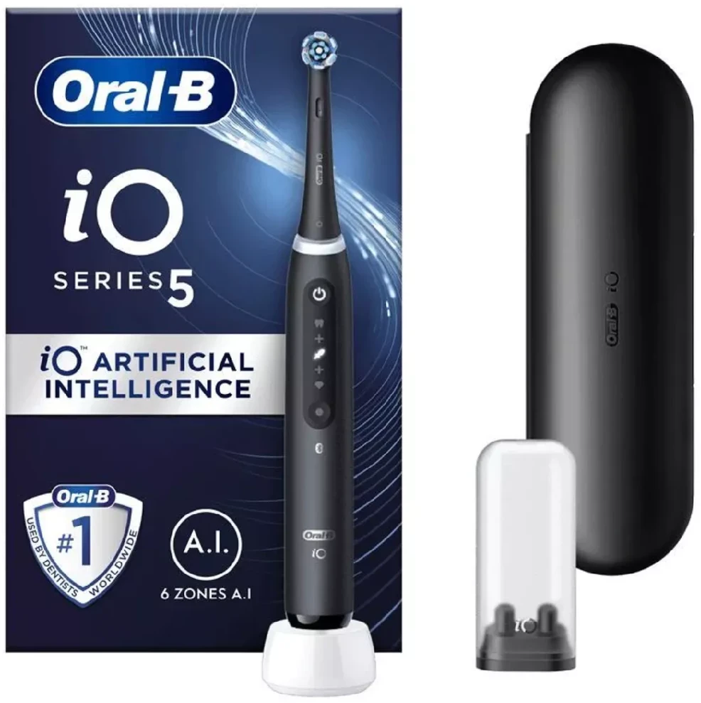 Dantų šepetėlis ORALB Oral-B iO Series 5 Juodas matinė