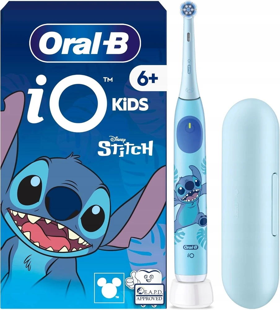 Elektrinis dantų šepetėlis Oral-B IOS2K.1I9.K STITCH, mėlyna
