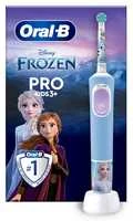 Oral-B | Elektrinis dantų šepetėlis | Vitality PRO Kids Frozen | Įkraunamas | For kids | Šepetėlių skaičius galvutės įeina 1 | Number of teeth brushing modes 2 | Mėlyna