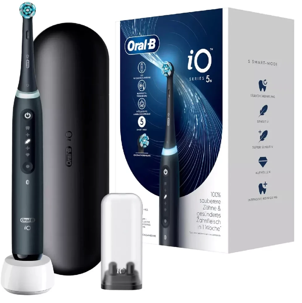 Dantų šepetėlis ORALB Oral-B iO Series 5 Juodas matinė