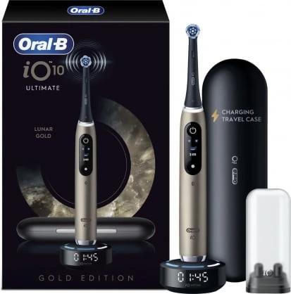 Braun Oral-B iO Lunar Gold electric dantų šepetėlis