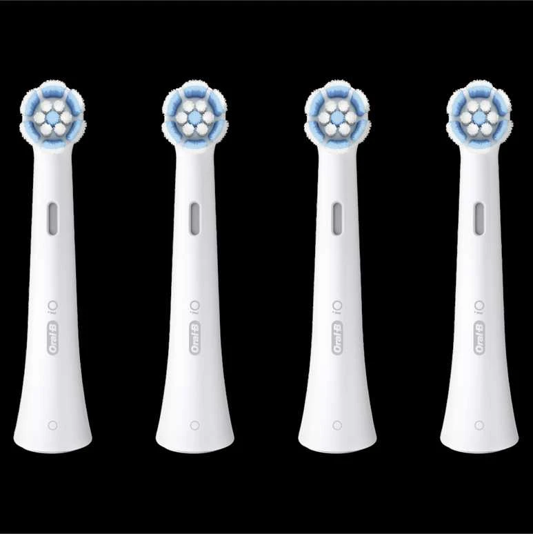 Dantų šepetėlio galvutės Braun Oral-B iO Gentle Care 4 vnt. balta