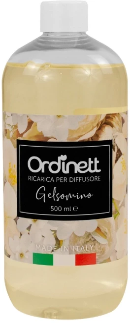 ORDINETT Kvapų difuzorius La Casa de los Aromas Difuzoriaus papildymas su kvapiosiomis lazdelėmis 500 ml jazminas (127849051)