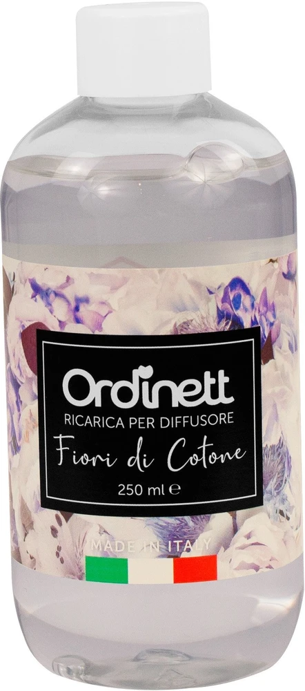Drėkintuvas ORDINETT Aromatinio difuzoriaus papildymas 250 ml medvilnės žiedai