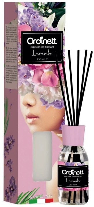 ORDINETT Dyfuzor zapachowy La Casa de los Aromas Z patyczkami zapachowymi 250ml levanda (127849012)