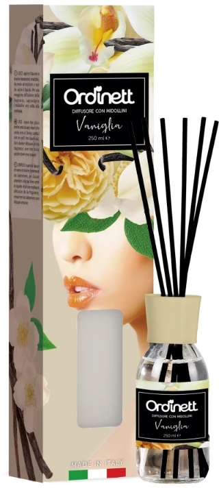 ORDINETT Dyfuzor zapachowy La Casa de los Aromas Z patyczkami zapachowymi 250ml wanilia (127849016)