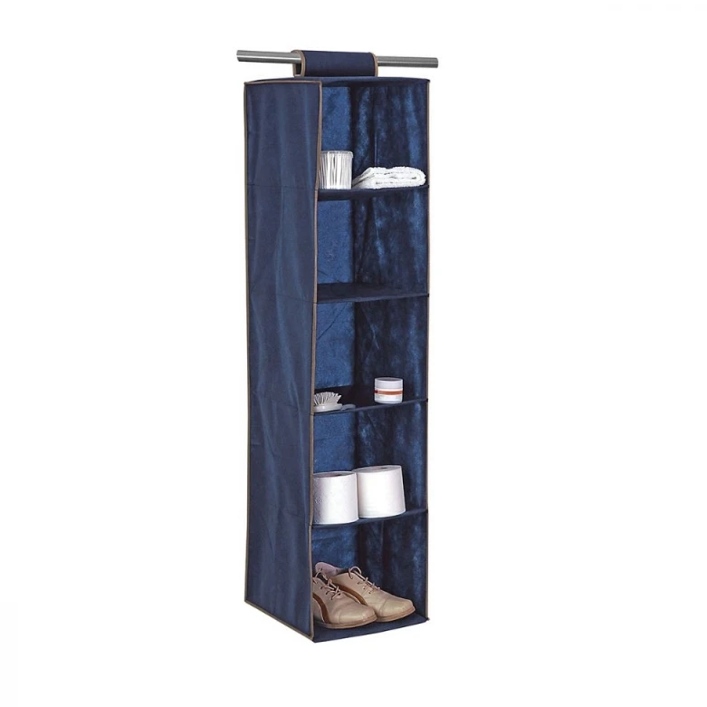 Lumarko ORDINETT 5 lentynų organizatorius 30x30x120cm Mėlyna