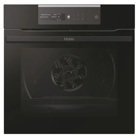 Orkaitė Haier Oven | HWO60SM2B9BH | 70 L | Electric | Pyrolytic/Hydrolytic | Touch | Height 59.5 cm | Plotis 59.5 cm | Juodas