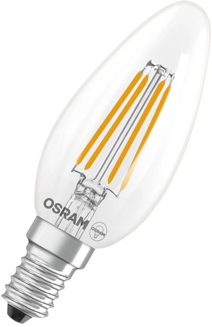 Osram Lempa LED lemputė B35 3,4W E14 2700K 470lm