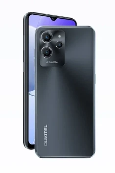 Oukitel C32 16.6 cm (6.52") Dual SIM Android 12 3G 8 GB 128 GB 5150 mAh Juodas