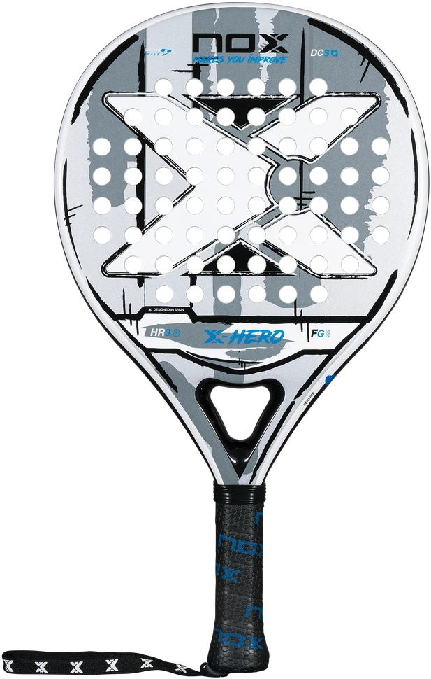 Padeles rakete NOX X-Hero Baltas