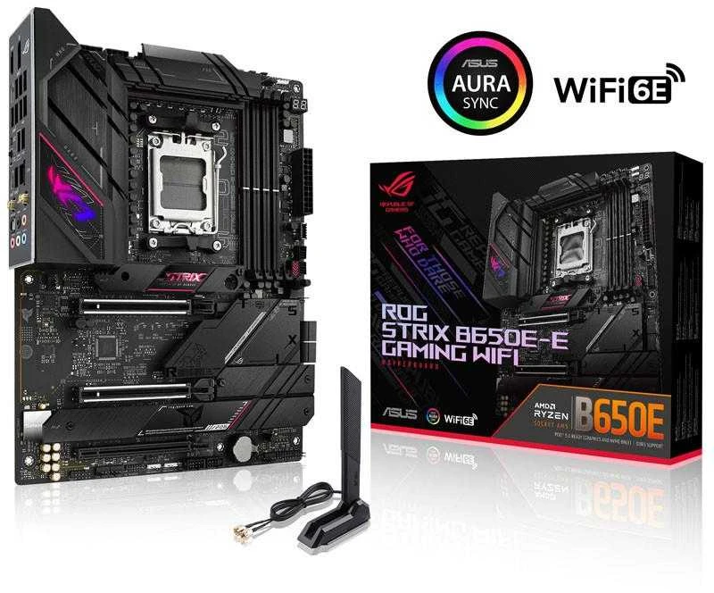 Pagrindinė plokštė Asus ROG STRIX B650E-E GAMING WIFI