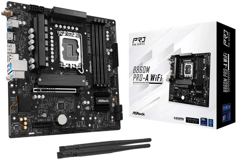 ASRock B860M Pro-A WiFi pagrindinė plokštė