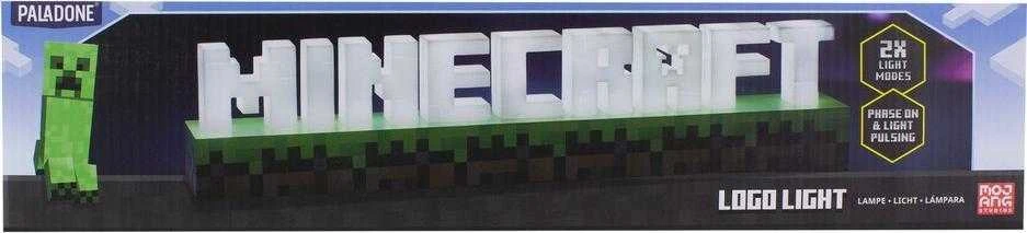 Paladone Minecraft Logo lempa