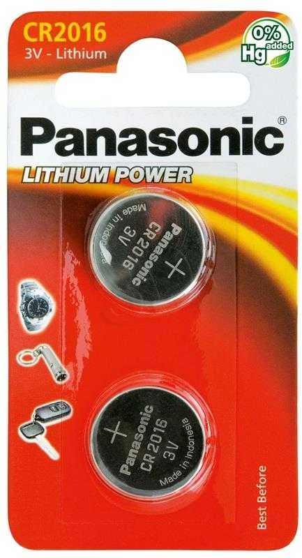 Panasonic Bateria litowa CR2016 blister 2vnt..