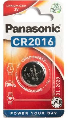 Panasonic CR2016 – LITHIUM COIN CR2016, Lithium, 1 vnt.