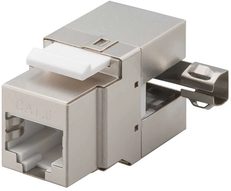 Goobay Lizdas RJ45 CAT 6 panelinis, ekranuotas