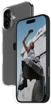 Panzer Glass „PanzerGlass SAFE. by ® 2-in-1“ apsaugos rinkinys, skirtas „iPhone 16“ | DIDMENINĖ PAKUOTĖ, „Apple“, „Apple“ – „iPhone 16“, Sauso klijavimo, Atsparus įbrėžimams, Atsparus smūgiams, Permatomas, 50 vnt.