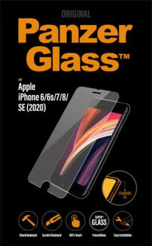 Panzer Glass PanzerGlass | Ekrano apsauga | Iphone | iPhone 6/6s/7/8/SE (2020) | Stiklas | Crystal Clear | Skaidri ekrano apsauga