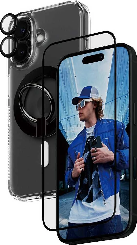Panzer Glass „PanzerGlass“ – „iPhone 16“ – 4 viename apsaugos rinkinys