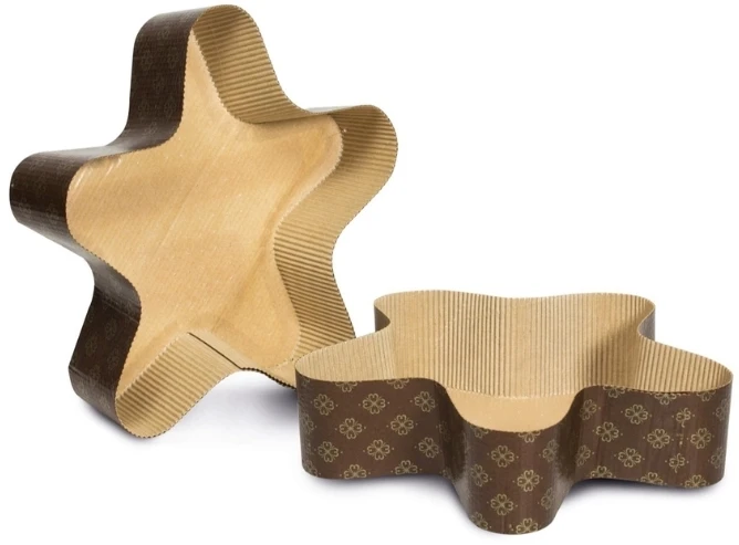 Guardini Žvaigždės formos popierinių kepimo formelių rinkinys, 3 vnt. Easy Bake 25x21cm (1415768)