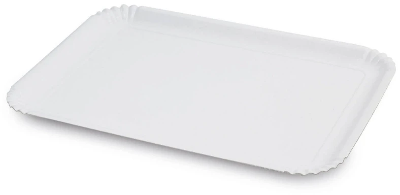 Affek Design Guardini Popieriniai padėklai baltas rinkinys iš 3 Easy Bake Bio 18x26cm