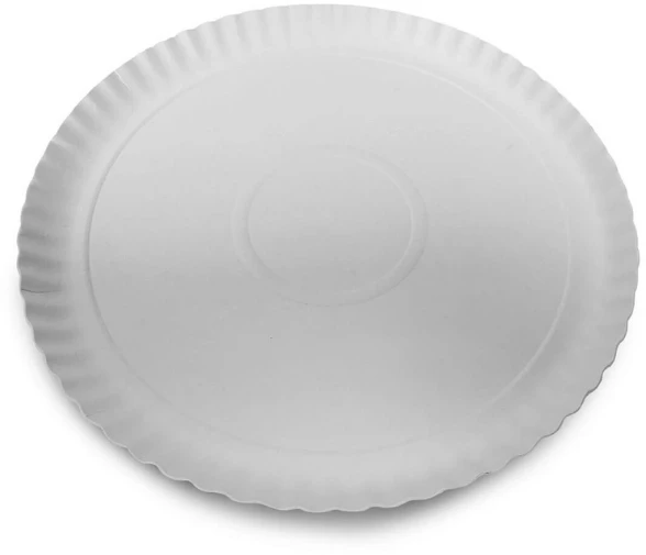 Stoneline Guardini Popierinių padėklų baltas rinkinys iš 3 Easy Bake Bio Ø23cm