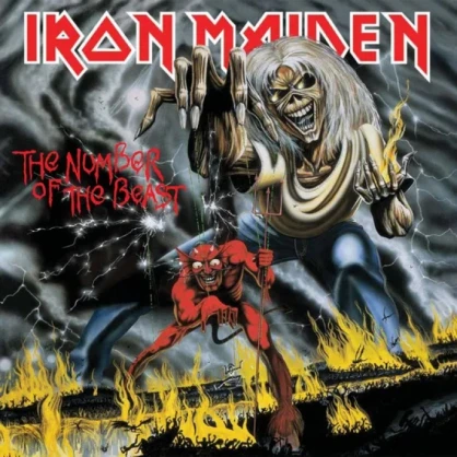 PARLOPHONE Iron Maiden - The Number Of The Beast (vinilinė plokštelė, LP)