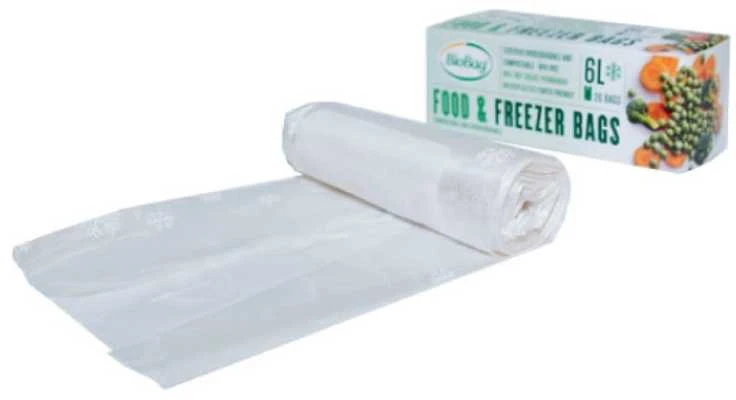 BioBag kompostuojami maisto šaldikliai maišeliai 6L 24x50cm