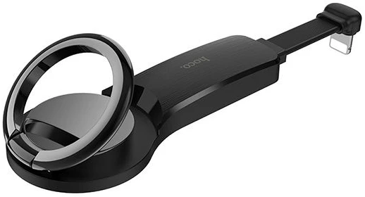 Adapteris Hoco LS22 Le Tour dual iš Apple Lightning į 2X Lightning juodas