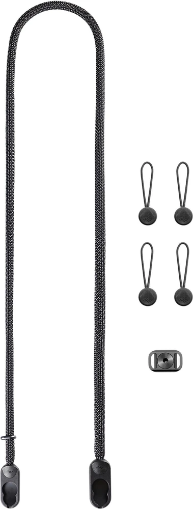 Peak Design Dirželis Form Rope Camera Strap Long Juodas - juoda (CRS-L-BK-1)