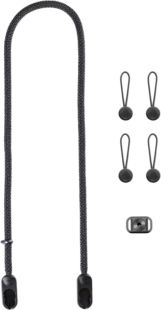 Peak Design Dirželis Form Rope Camera Strap Short juoda