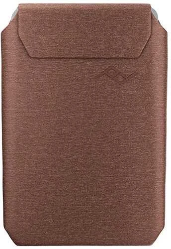 Dėklas Peak Design mobilioji piniginė Plona, raudonmedžio