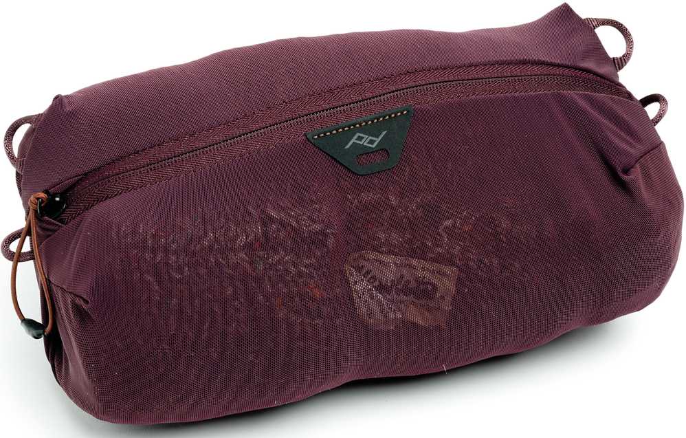 Krepšys Peak Design Dėklas Travel Line Ultralight Mesh Packing Cube X-Small Eclipse – XS bordo